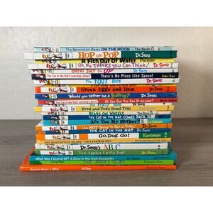 Lot of 23 Dr. Seuss Beginner Books Children’s Lot- And More- See List Below!